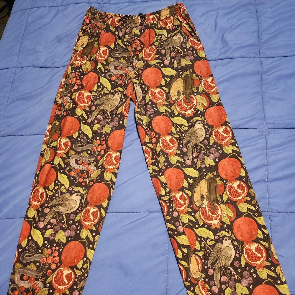 Morning Witch Scarlet Garden Pants Size Small